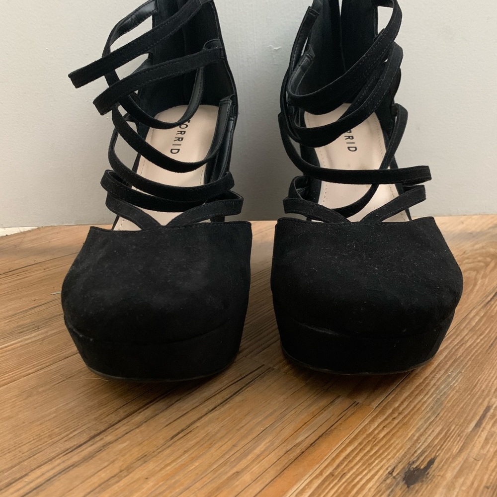 Torrid strappy wedge